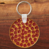 PEPPERONI PIZZA SCHLÜSSELANHÄNGER (Vorderseite)