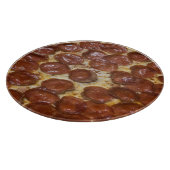 Pepperoni Pizza Schneidebrett (Ecke)