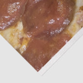 Pepperoni Pizza Seidenpapier (Ausschnitt)