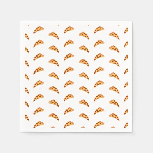 Pepperoni pizza serviette (Vorderseite)
