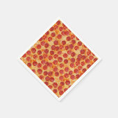 Pepperoni Pizza Serviette (Ecke)