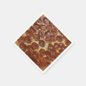 Pepperoni Pizza Serviette (Ecke)