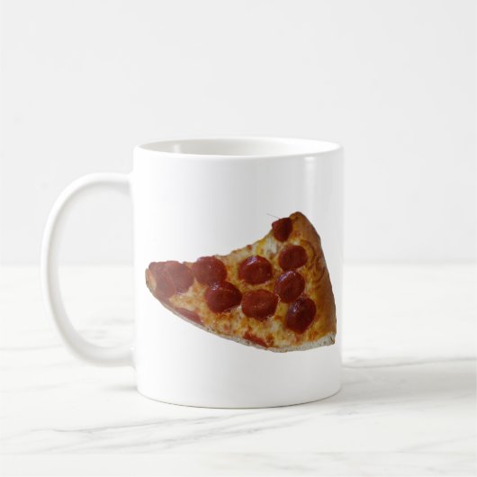 Pepperoni Pizza Slice Tasse (Links)