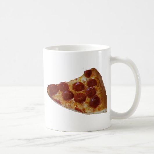 Pepperoni Pizza Slice Tasse (Rechts)
