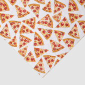 Pepperoni Pizza Slices Fun Crazy Seidenpapier (Ausschnitt)