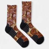 Pepperoni Pizza Socken (Rechts)
