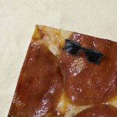 Pepperoni Pizza Strandtuch (Beispiel)