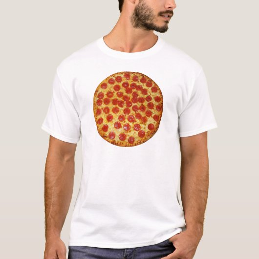 Pepperoni Pizza T-Shirt (Vorderseite)