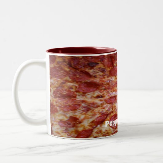 Pepperoni Pizza Tasse (Links)