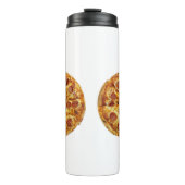 Pepperoni Pizza Thermosbecher (Vorderseite)