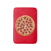 Pepperoni Pizza Thunder_Cove Badematte (Vorderseite Vertikal)