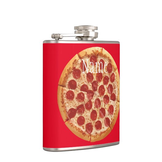 Pepperoni Pizza Thunder_Cove Flachmann (Rechts)