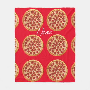 Pepperoni Pizza Thunder_Cove Fleecedecke