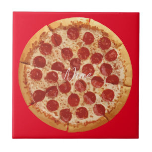 Pepperoni Pizza Thunder_Cove Fliese