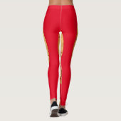Pepperoni Pizza Thunder_Cove Leggings (Rückseite)