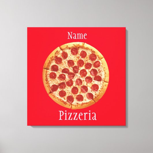 Pepperoni Pizza Thunder_Cove Leinwanddruck (Vorderseite)