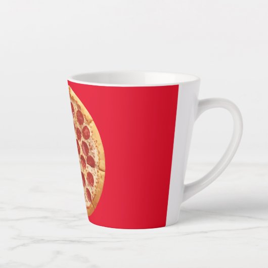 Pepperoni Pizza Thunder_Cove Milchtasse (Rechts)