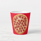 Pepperoni Pizza Thunder_Cove Milchtasse (Vorderseite)