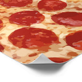 Pepperoni Pizza Thunder_Cove Poster (Ecke)