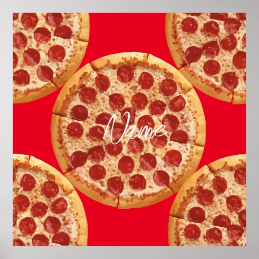 Pepperoni Pizza Thunder_Cove Poster (Vorne)