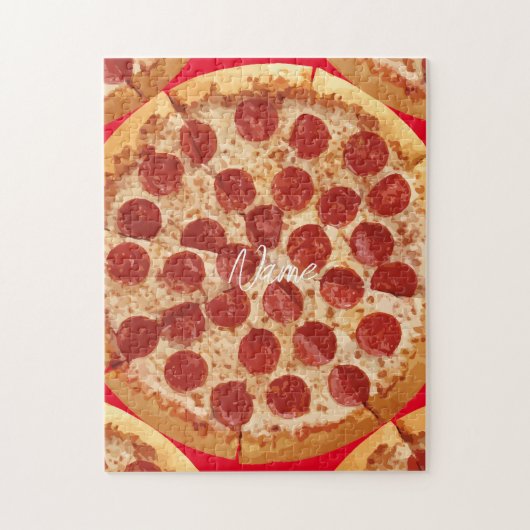Pepperoni Pizza Thunder_Cove Puzzle (Vertikal)