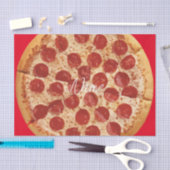 Pepperoni Pizza Thunder_Cove Seidenpapier (Handwerk)