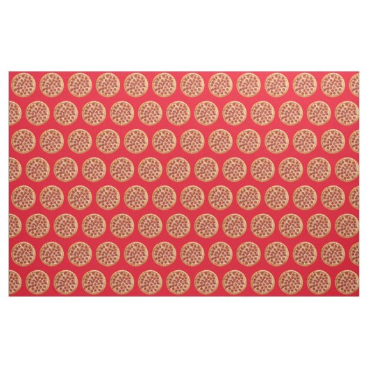 Pepperoni Pizza Thunder_Cove Stoff (Yard (91,4 cm))