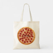 Pepperoni Pizza Thunder_Cove Tragetasche (Rückseite)