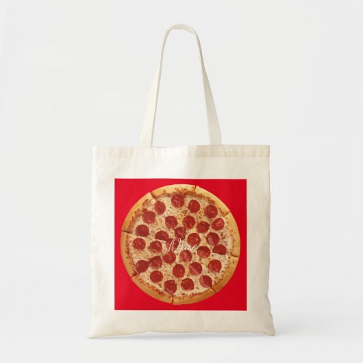 Pepperoni Pizza Thunder_Cove Tragetasche (Vorne)