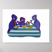 Pepperoni Pizza Time Poster (Vorne)