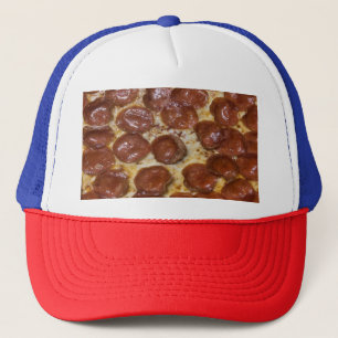 Pepperoni Pizza Truckerkappe