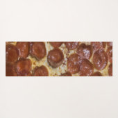 Pepperoni Pizza Yogamatte (Rückseite (Horizontal))