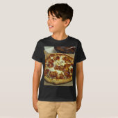 Pepperoni-Pizzas T-Shirt (Vorne ganz)