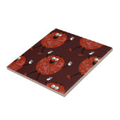 Pepperoni Tony Muster Fliese (Seite)