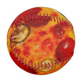 Pepperoni und Mushroom Pizza Baseball (Vorderseite Links)