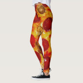 Pepperoni und Mushroom Pizza Leggings (Links)