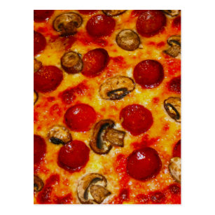 Pizza Der Liebe I Postkarten Zazzle De