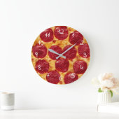 Pepperonis Große Wanduhr (Zuhause)