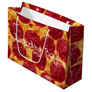 Pepperonis Pizza Geburtstagsparty Große Geschenktüte