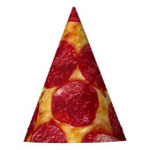 Pepperonis Pizza Geburtstagsparty Partyhütchen (Vorderseite)