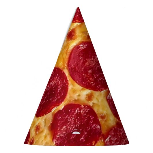 Pepperonis Pizza Geburtstagsparty Partyhütchen (Links)
