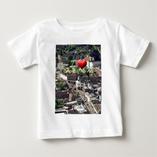 Pepperpot Godalming Surrey Baby T-shirt (Vorderseite)