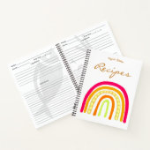 Pepper's Kitchen Boho Rezepte Notizbuch (Innenseite)