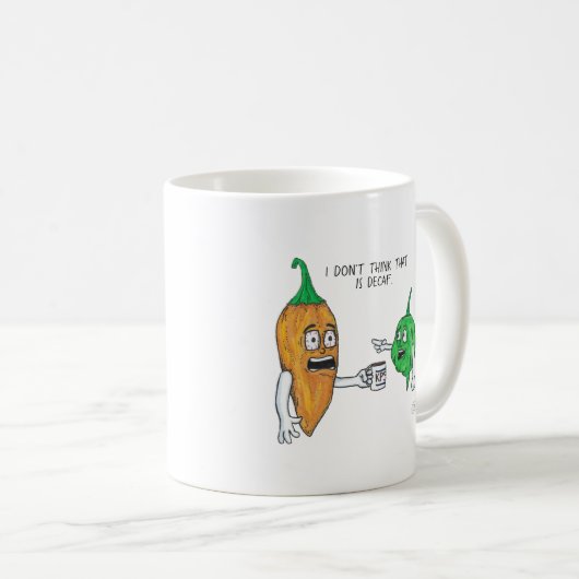 Pepperz, Decaf, Tasse (VorderseiteRechts)
