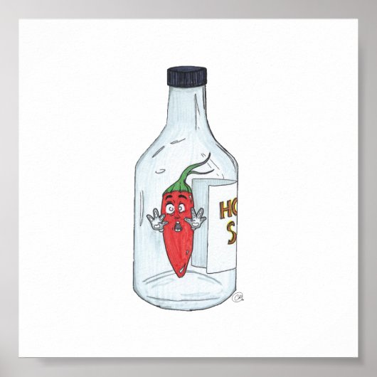 Pepperz, gefangen, drucken poster (Vorne)