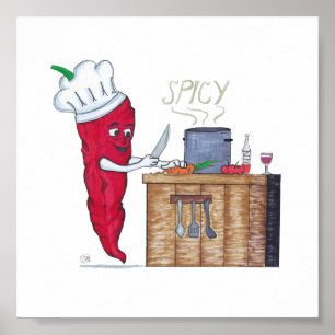 Pepperz, Kochen, Poster