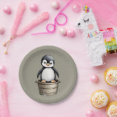Peppy Penguin Pappteller (Party)