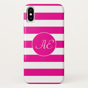 Peppy Pink Cabana Streifen Case-Mate iPhone Hülle