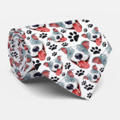 Peppy Pit Bull American Pitbull Pet Puppy Dog Krawatte (Gerollt)