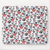 Peppy Pit Bull American Pitbull Pet Puppy Dog Mousepad (Vorne)